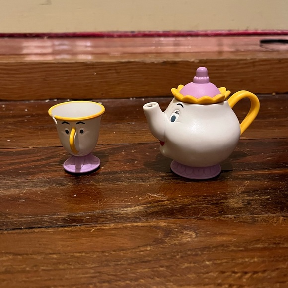 Disney Other - Beauty and the Beast Chip and Mrs. Potts McDonald’s Tea Cup Set